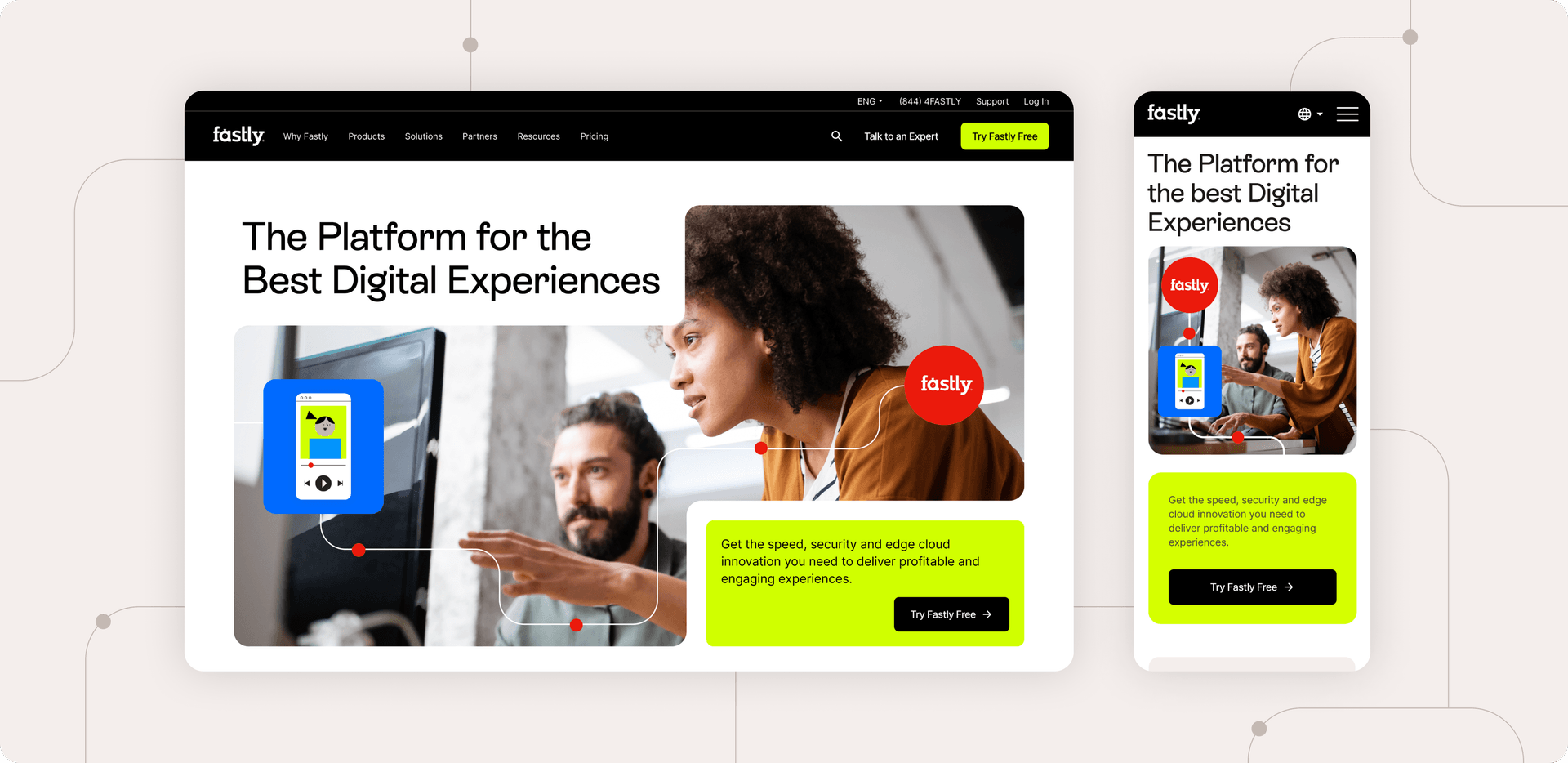 Fastly Case Study - Research, Strategy, Branding, UX/UI Design | Big Human