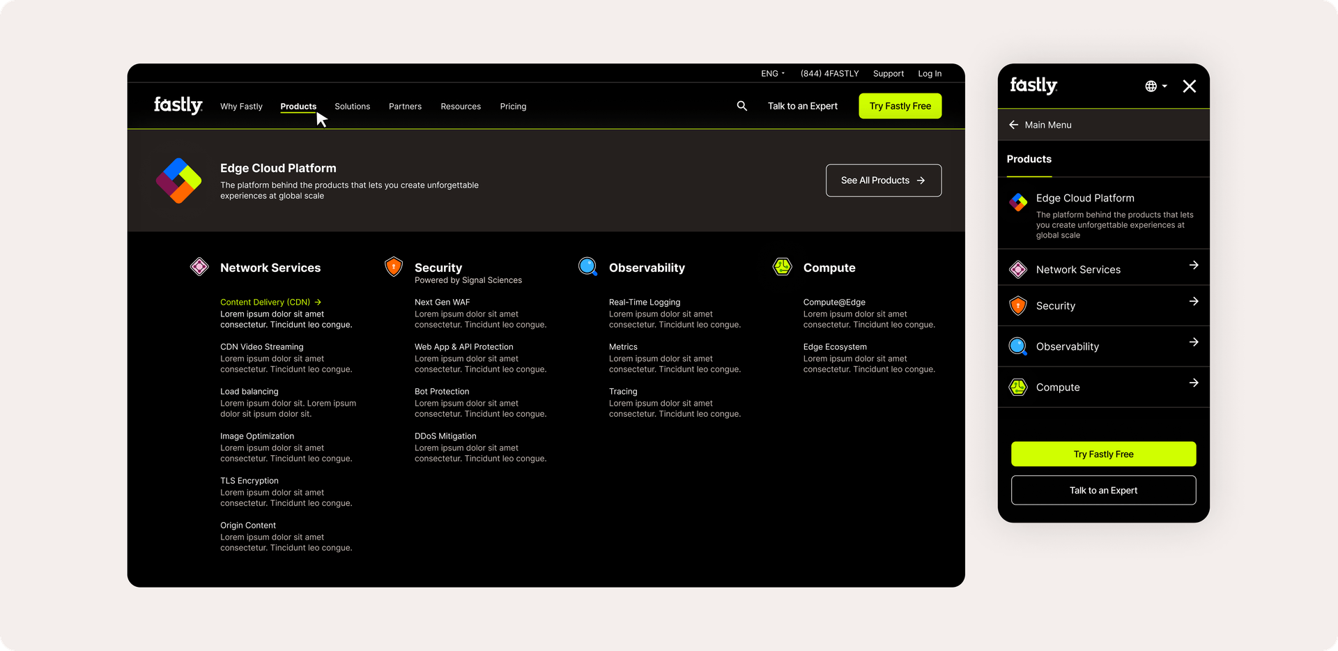 Fastly Case Study - Research, Strategy, Branding, UX/UI Design | Big Human