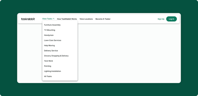 TaskRabbit - UX/UI Design | Big Human