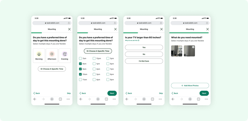 TaskRabbit - UX/UI Design | Big Human