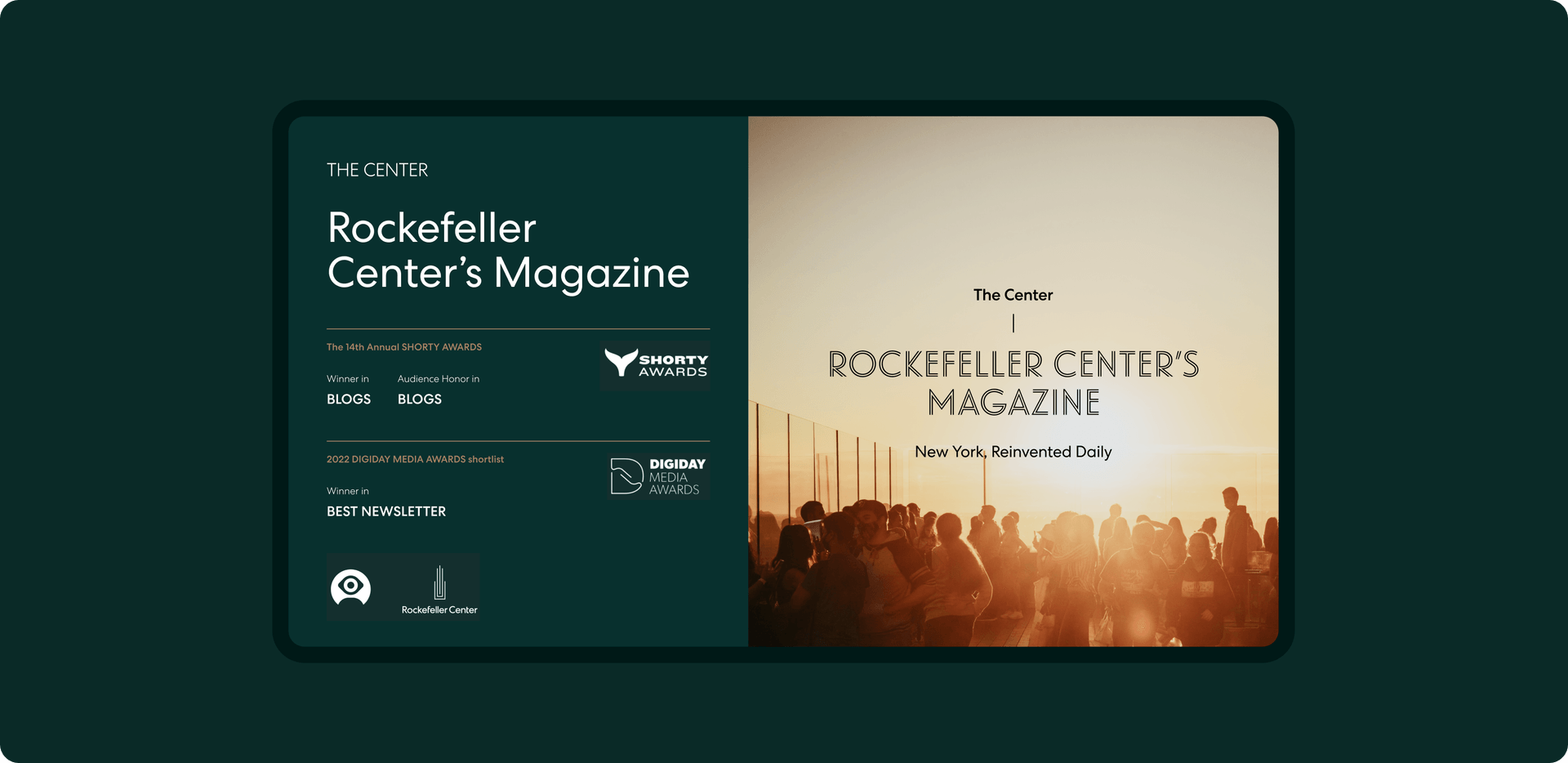 Next Rockefeller Rockefeller Center - Strategy, Content, SEO, UX/UI Design, Development ...
